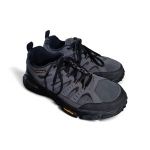 Men's Grey and Black Skechers Trail Sneakers - Goodyear Outsole Water Repellent